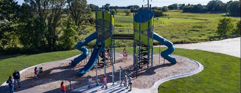 We offer commercial playgrounds